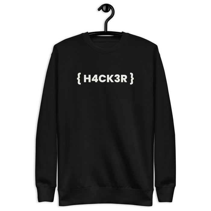 { Hacker } - The Code Within security - Unisex Premium Sweatshirt