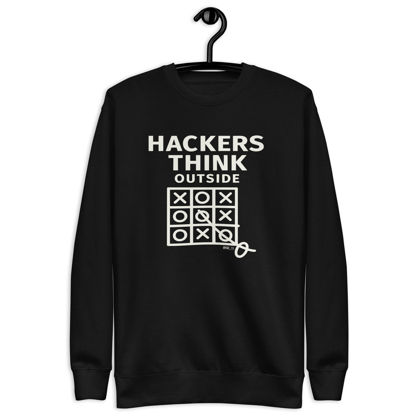Hacker Think Outside - Unisex Premium Sweatshirt
