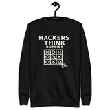 Hacker Think Outside - Unisex Premium Sweatshirt