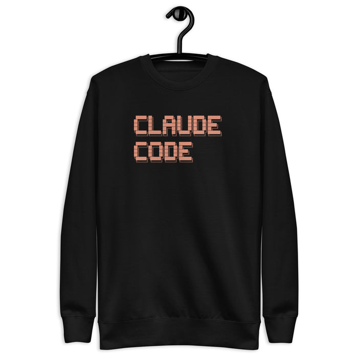 Claude code logo - Unisex Premium Sweatshirt