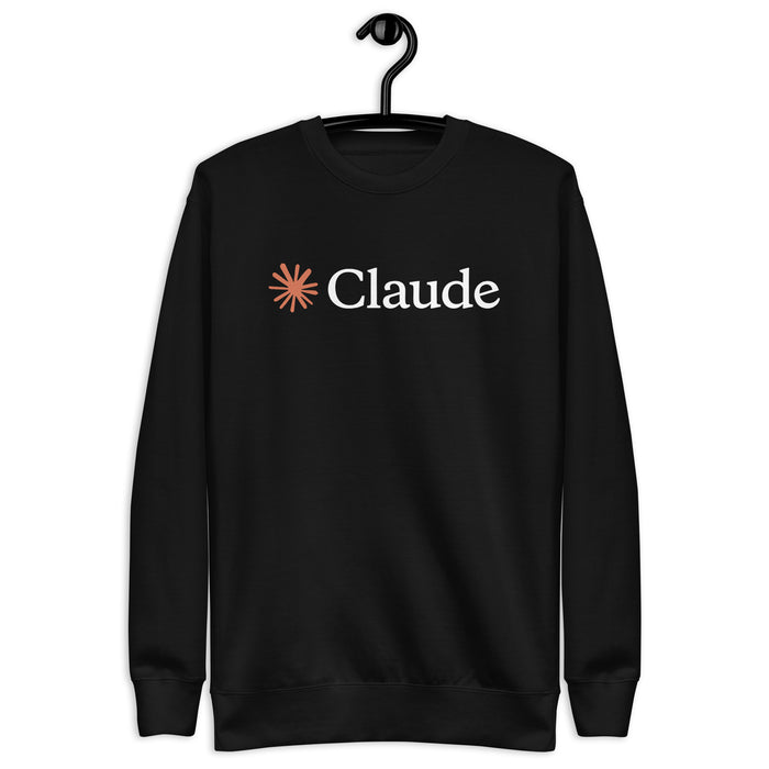Claude Code logo - Unisex Premium Sweatshirt