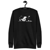 Dino Dev 1UP - Unisex Premium Sweatshirt