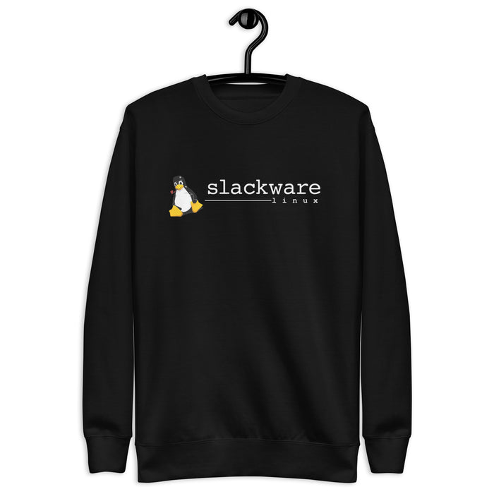 Slackware Linux Logo - Unisex Premium Sweatshirt