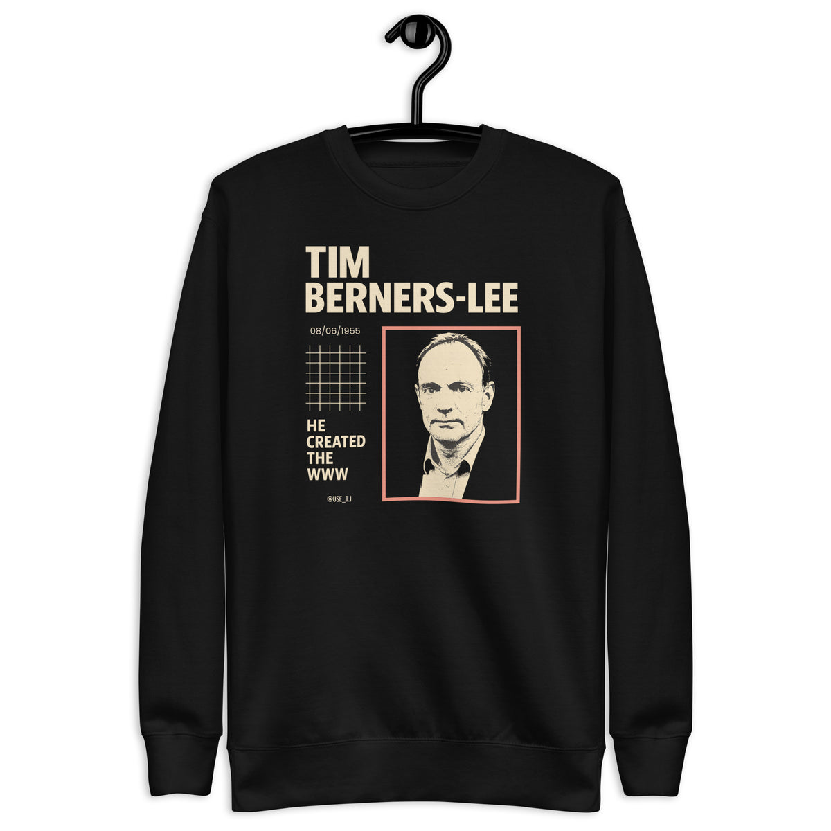 Tim Berners-Lee – The Architect of the Web - Unisex Premium Sweatshirt