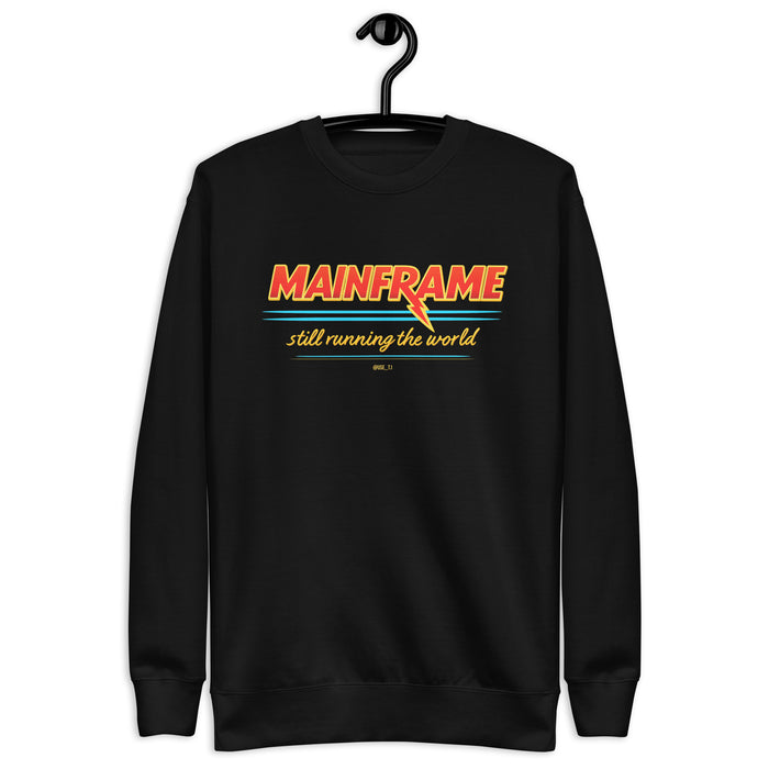 Mainframe Power Retro Tee - Unisex Premium Sweatshirt