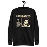 Carlo Acutis Digital Faith Tee - Unisex Premium Sweatshirt