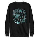 Hunched Programmer - Unisex Premium Sweatshirt