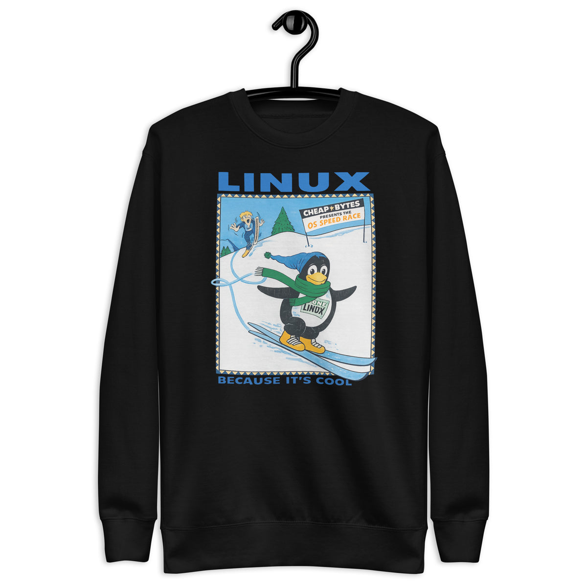 Linux Speed Race - Unisex Premium Sweatshirt