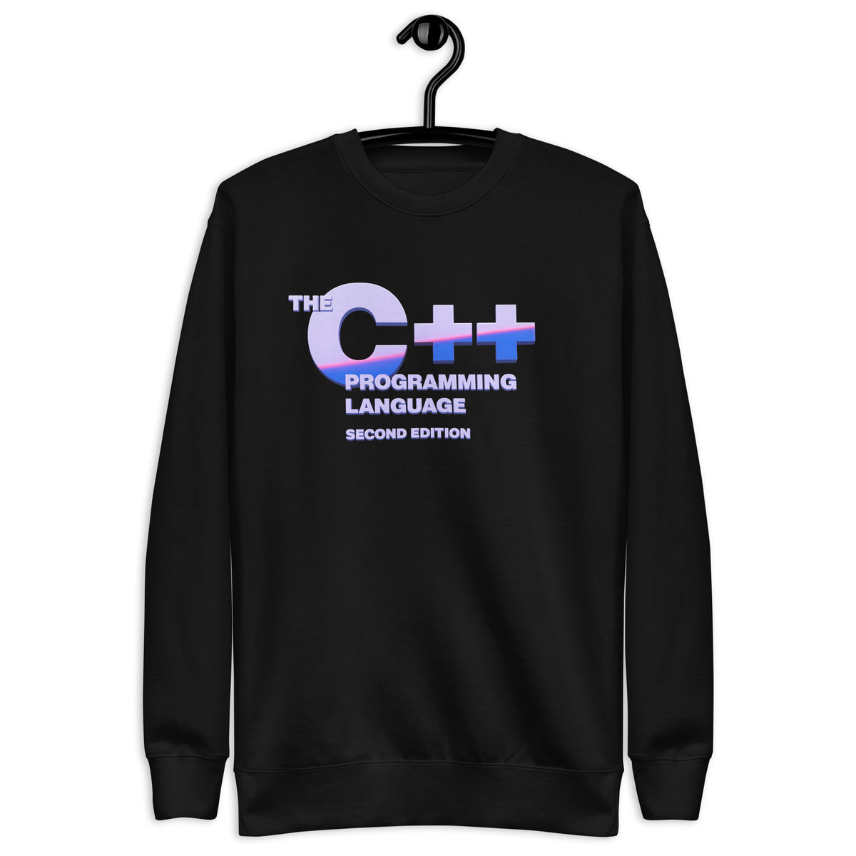 The C++ Programming Language, Second Edition - Unisex Premium Sweatshirt