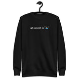 Git Commit -m "?"  - Unisex Premium Sweatshirt