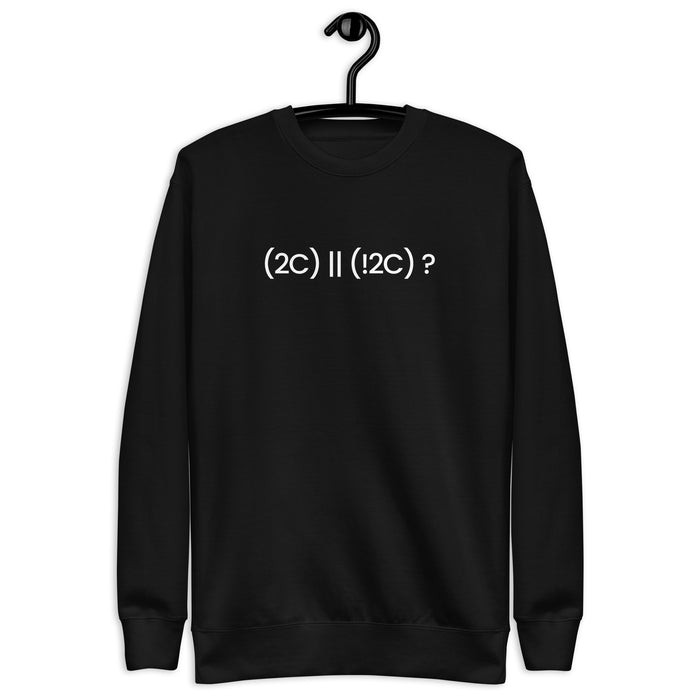 2b || !2b Programmer - Unisex Premium Sweatshirt