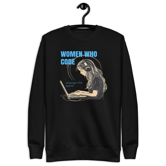 Women Who Code I - Unisex Premium Sweatshirt