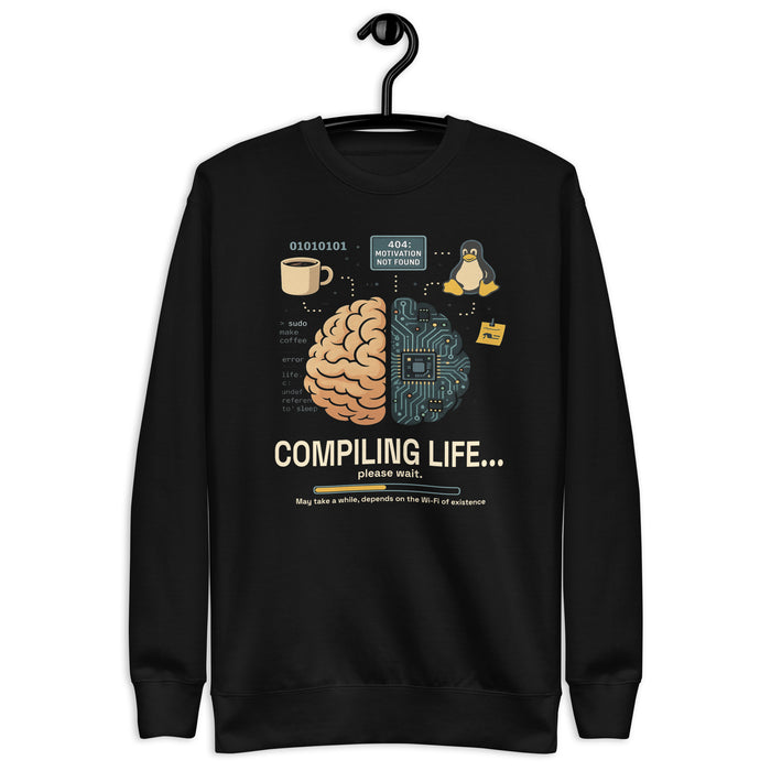 Compiling Life - Unisex Premium Sweatshirt