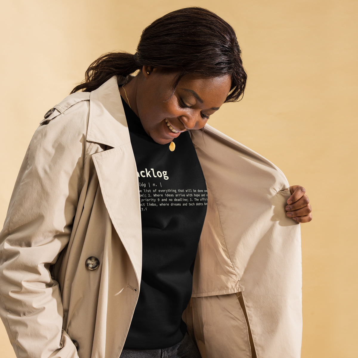 Backlog Definition - Unisex Premium Sweatshirt