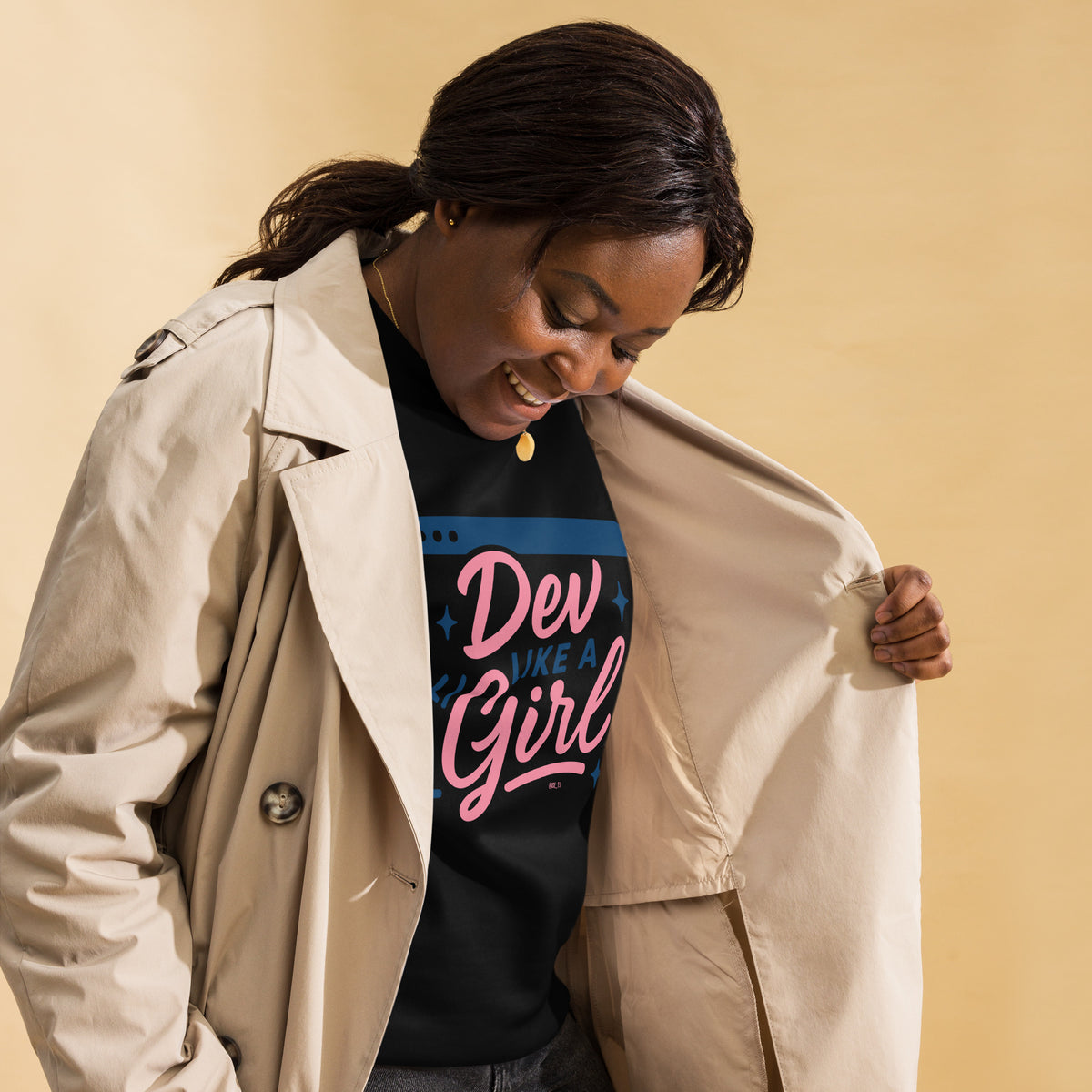 Dev Like a Girl - Unisex Premium Sweatshirt