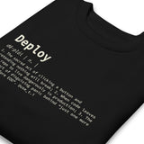 Deploy Definition - Unisex Premium Sweatshirt