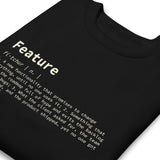 Feature Definition - Unisex Premium Sweatshirt