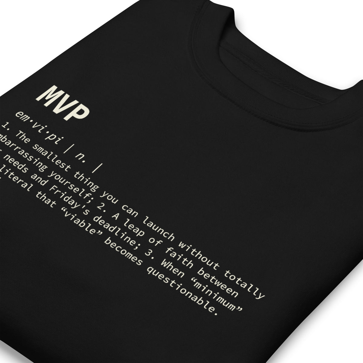 MVP Definition - Unisex Premium Sweatshirt