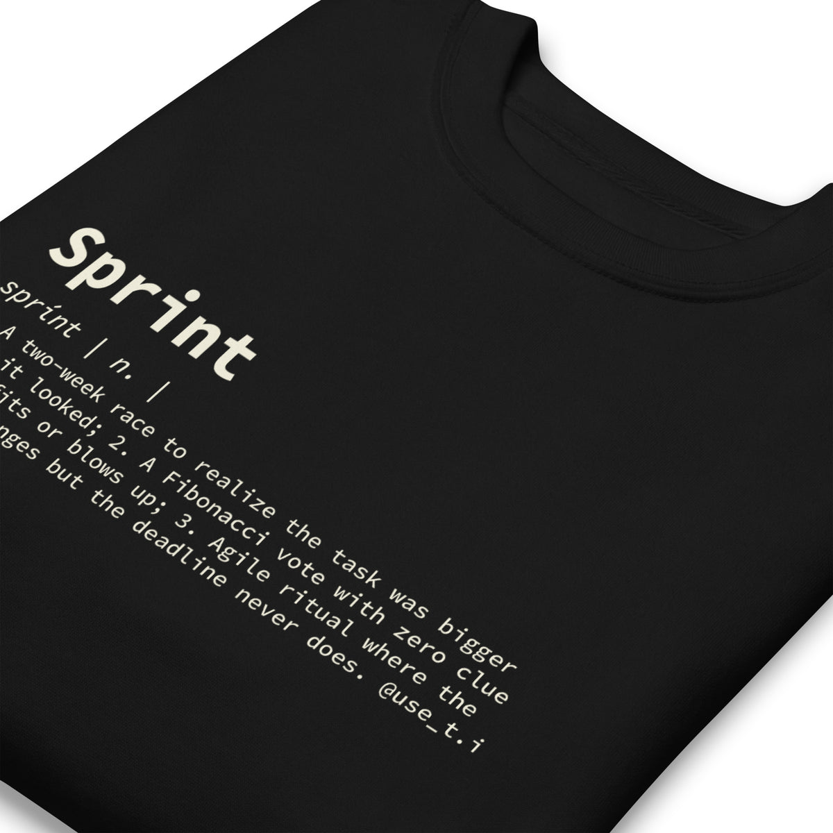 Sprint Definition - Unisex Premium Sweatshirt