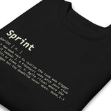 Sprint Definition - Unisex Premium Sweatshirt