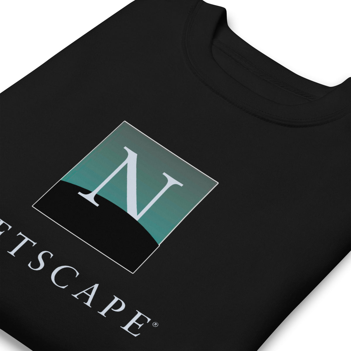 Netscape Navigator Classic Logo - Unisex Premium Sweatshirt