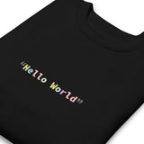 Hello World – Color Edition - Unisex Premium Sweatshirt