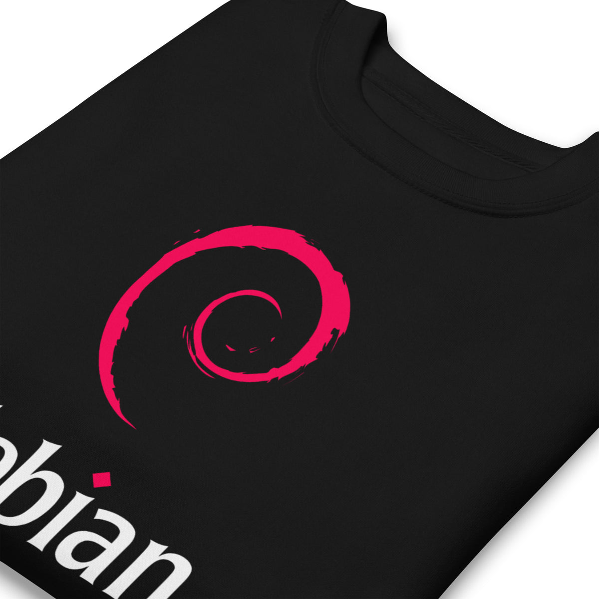 Linux Debian Classic Logo - Unisex Premium Sweatshirt