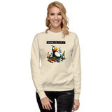 $ sudo rm -rf / — Drunk Linux Edition - Unisex Premium Sweatshirt