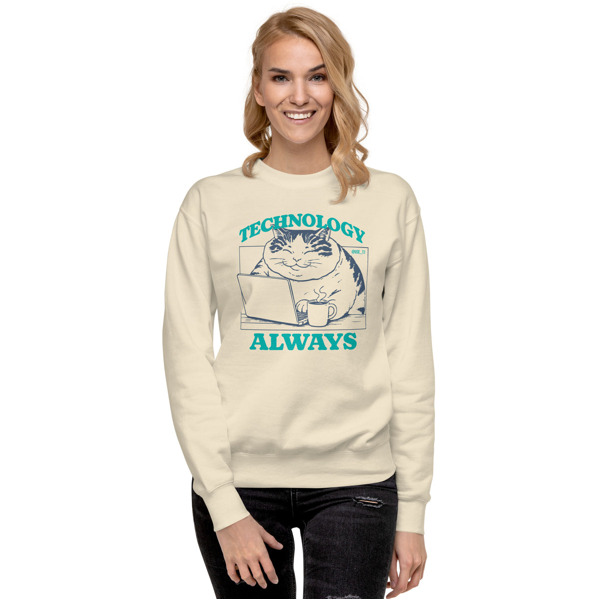 Technology Always - Unisex Premium Sweatshirt