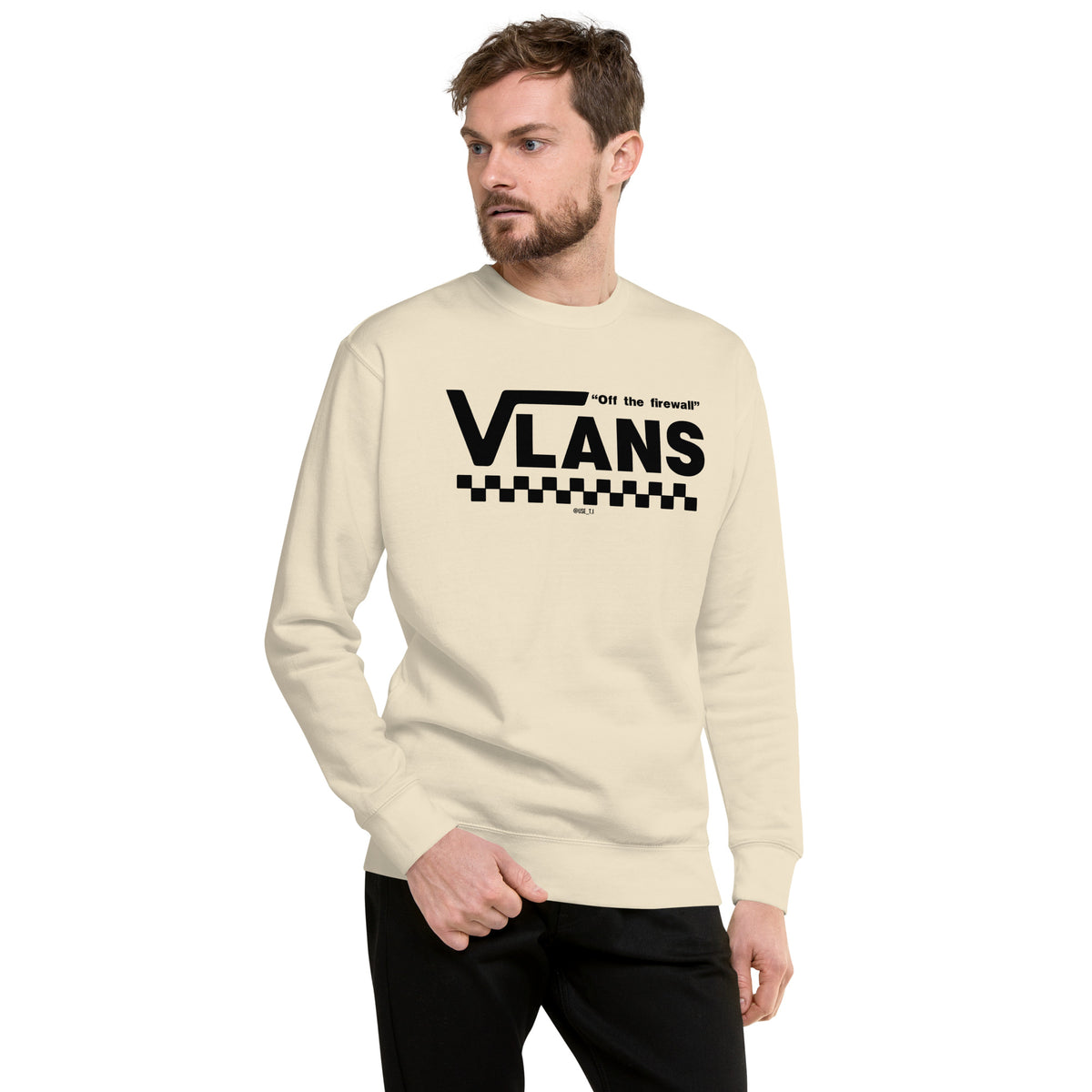 VLANs - Off the Firewall - Unisex Premium Sweatshirt