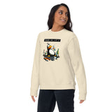 $ sudo rm -rf / — Drunk Linux Edition - Unisex Premium Sweatshirt