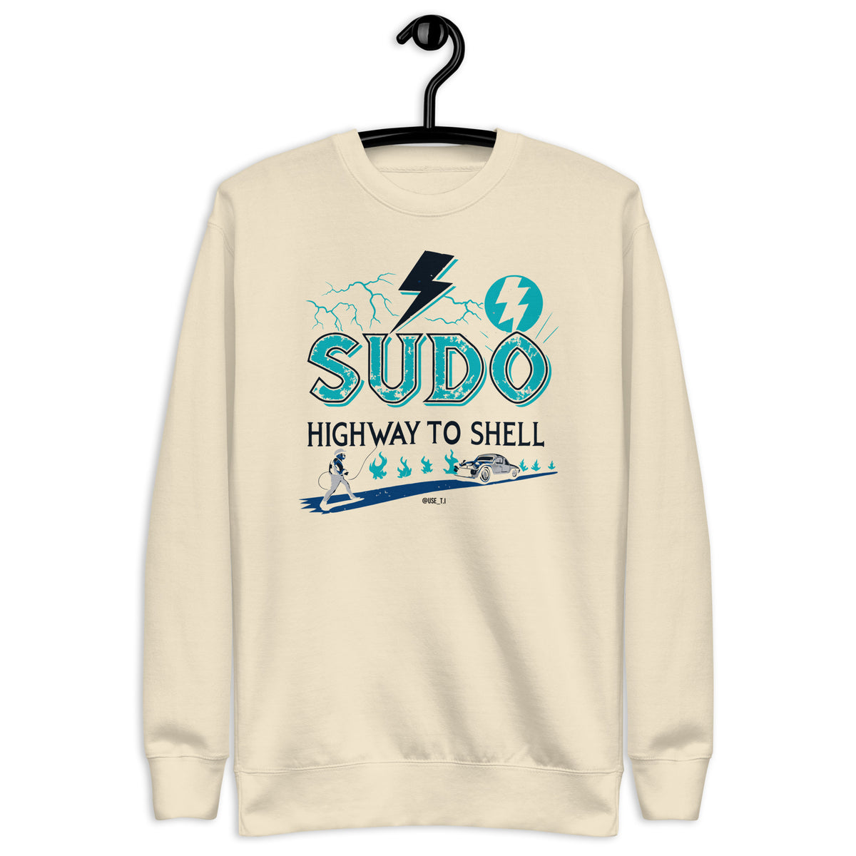Sudo - Highway to Shell Linux - Unisex Premium Sweatshirt
