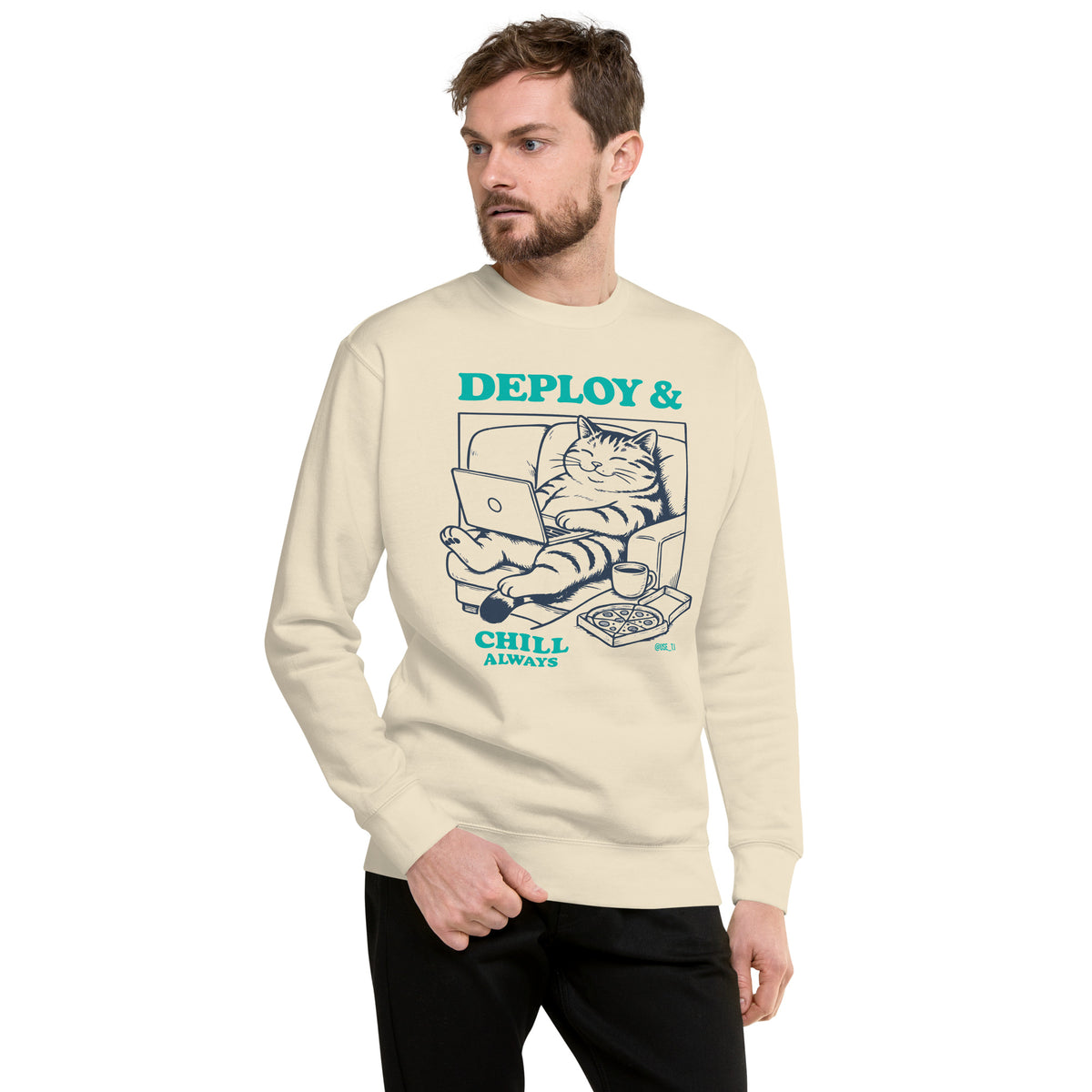 Deploy & Chill Always - Unisex Premium Sweatshirt