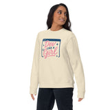 Dev Like a Girl - Unisex Premium Sweatshirt