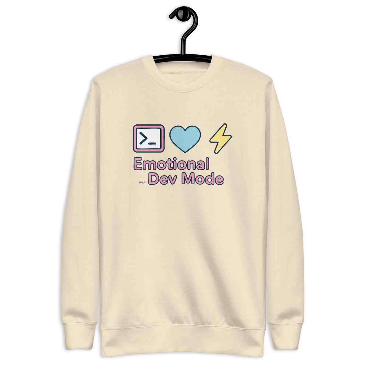 Emotional Dev Mode - Unisex Premium Sweatshirt