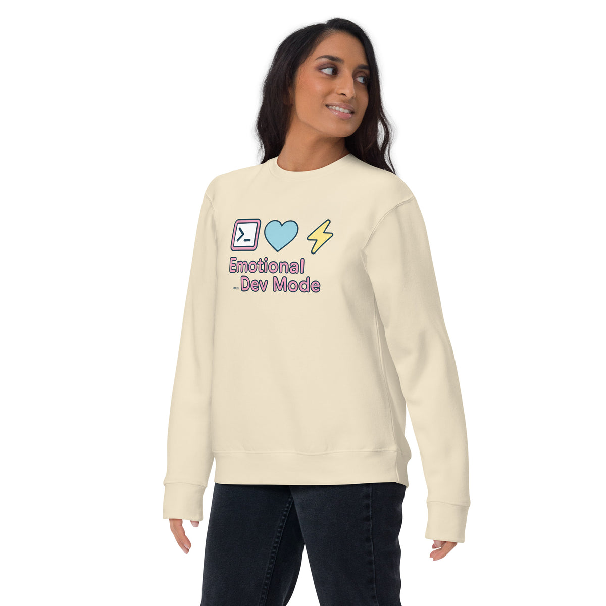 Emotional Dev Mode - Unisex Premium Sweatshirt