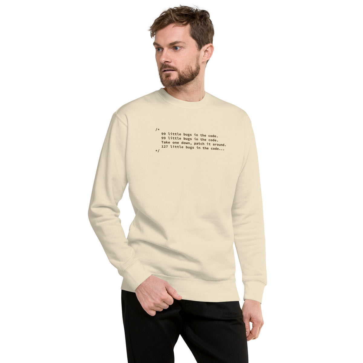 99 Little Bugs in the Code - Unisex Premium Sweatshirt