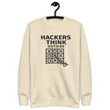 Hacker Think Outside - Unisex Premium Sweatshirt