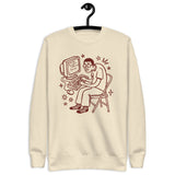 Hunched Programmer - Unisex Premium Sweatshirt