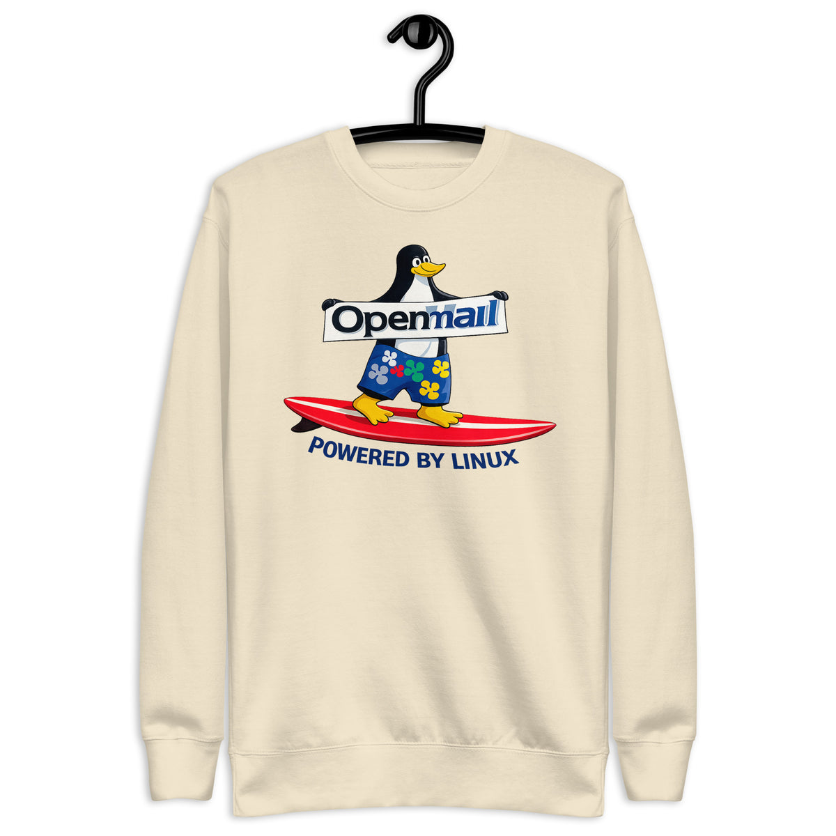 Openmail – Powered by Linux - Unisex Premium Sweatshirt