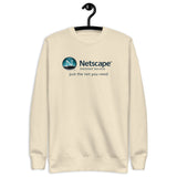 Netscape Internet Service  - Unisex Premium Sweatshirt
