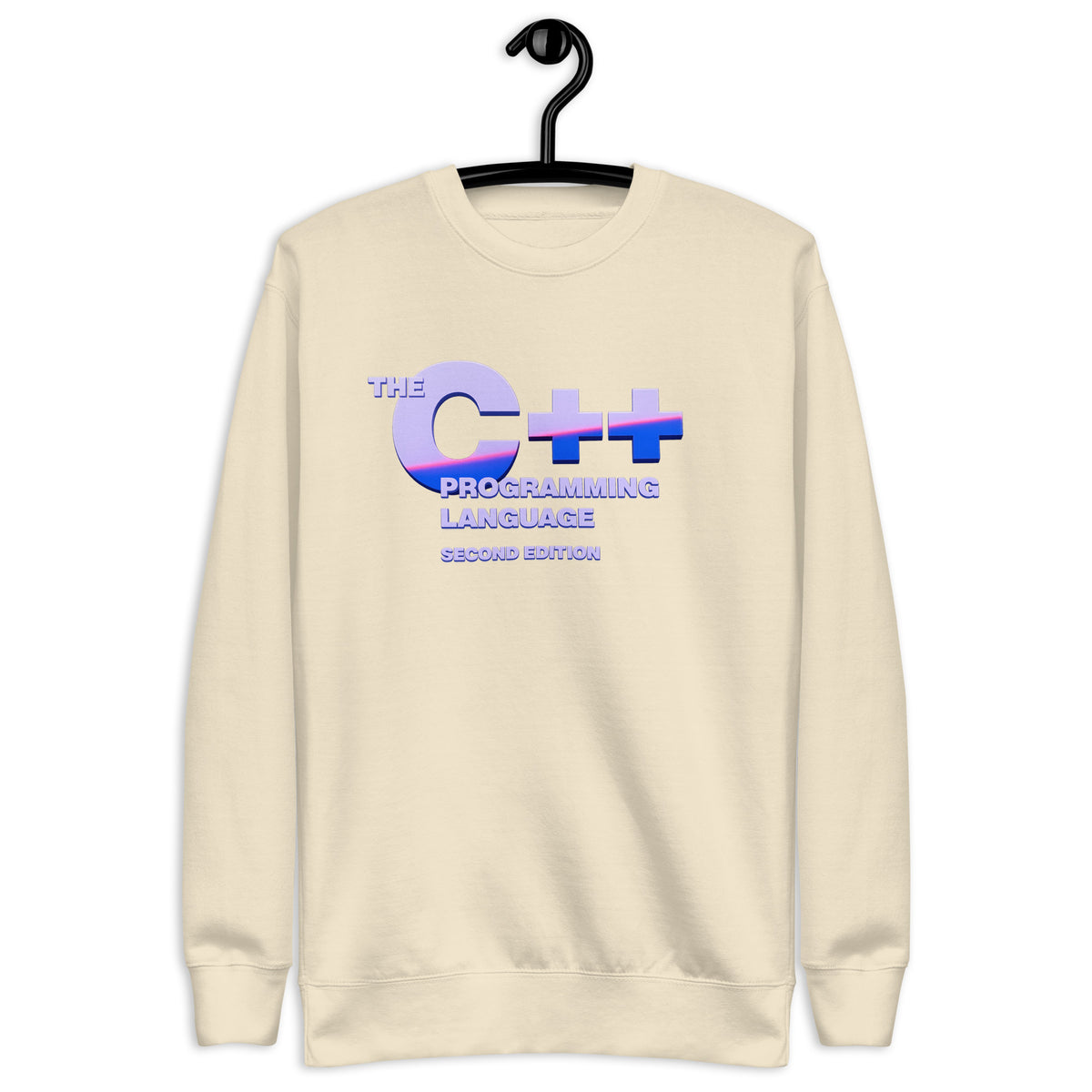 The C++ Programming Language, Second Edition - Unisex Premium Sweatshirt