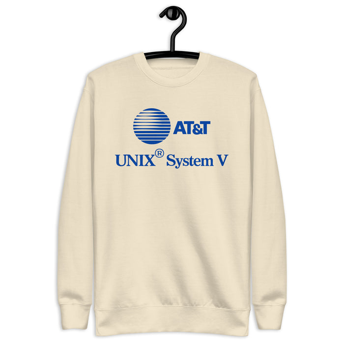 AT&T UNIX System V - Unisex Premium Sweatshirt