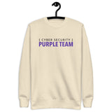 Cyber Security Purple Team - Unisex Premium Sweatshirt