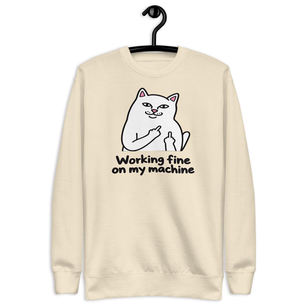 Working Fine on My Machine - Unisex Premium Sweatshirt
