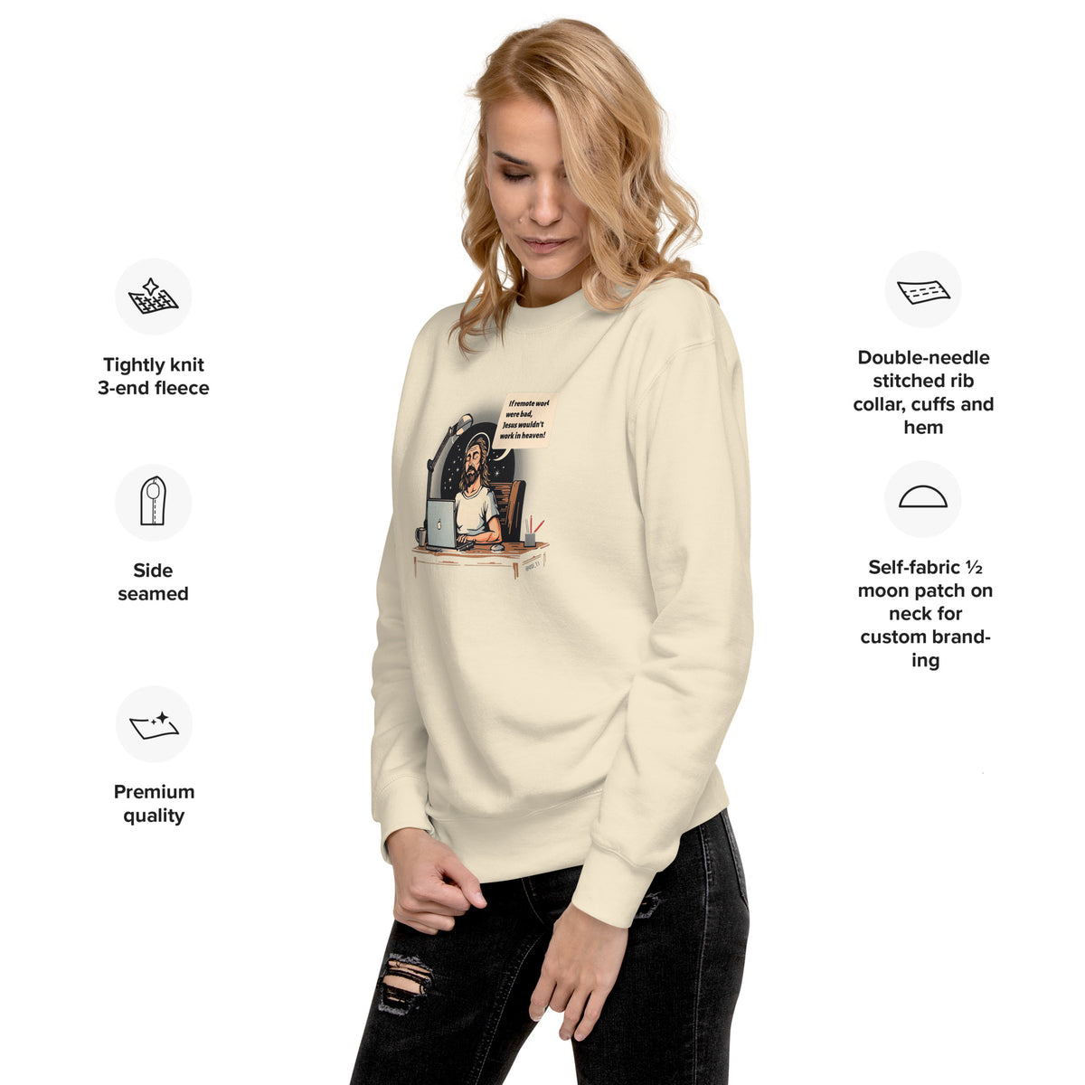 If Remote Work Were Bad - Unisex Premium Sweatshirt