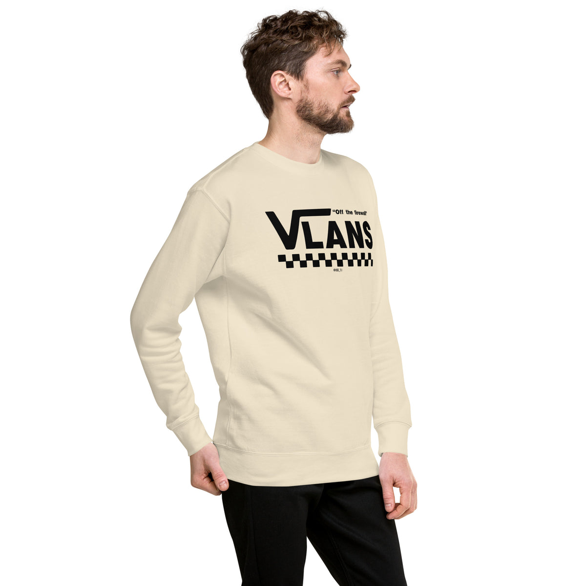 VLANs - Off the Firewall - Unisex Premium Sweatshirt