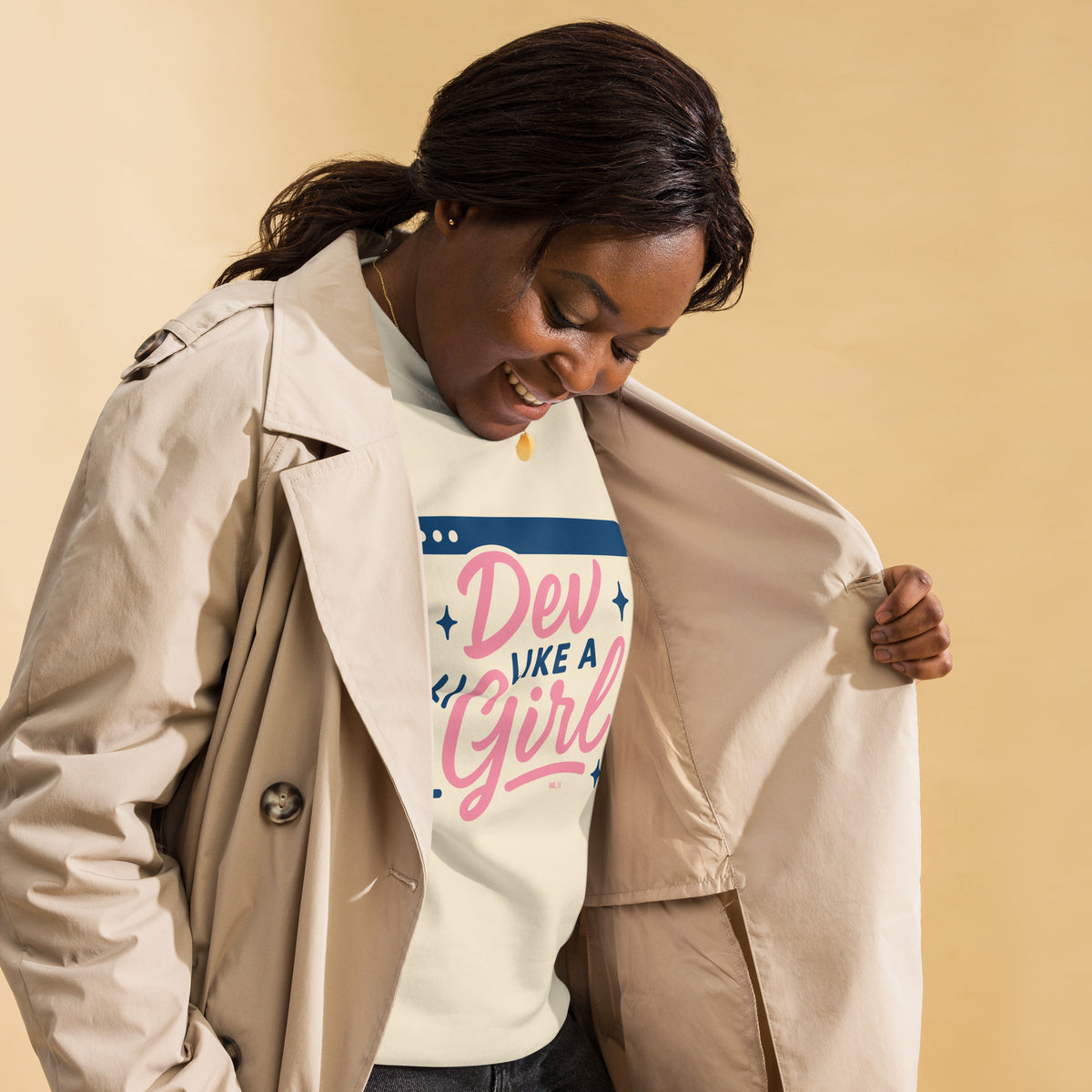 Dev Like a Girl - Unisex Premium Sweatshirt