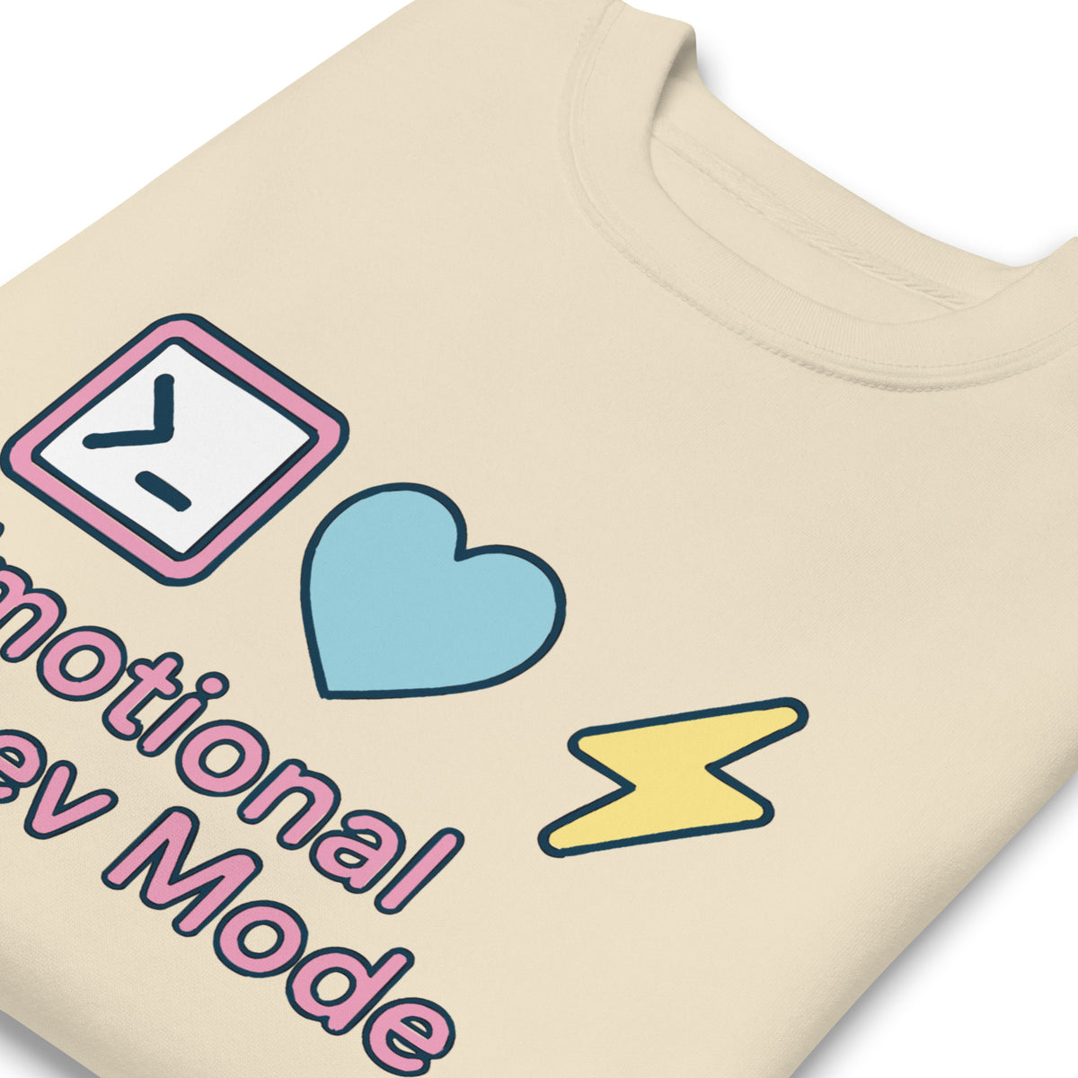 Emotional Dev Mode - Unisex Premium Sweatshirt