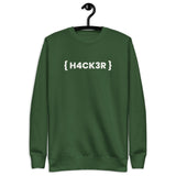 { Hacker } - The Code Within security - Unisex Premium Sweatshirt